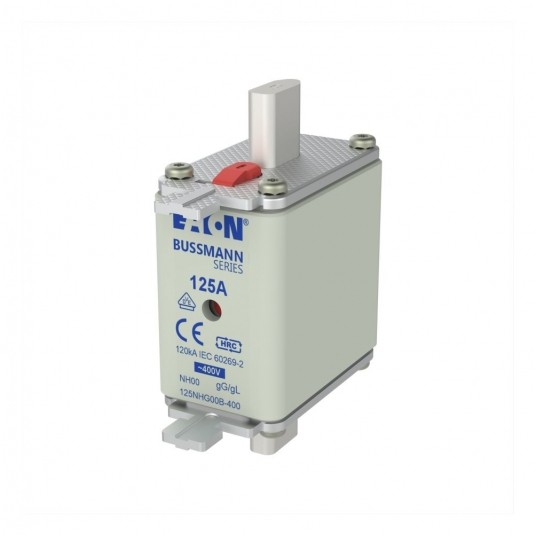 NH FUSE 125A 400V GL/GG SIZE 00 DUAL IN WKŁADKA TYPU NH -zdjęcie numer 1