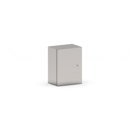 OBUDOWA W400X300X210 DRZWI PEŁNE IP66 BEZ PŁYTY MONTAŻOWEJ AISI304 I -zdjęcie numer 1