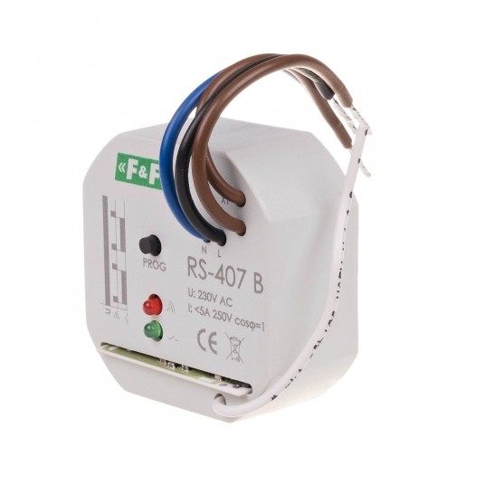 odbiornik bistabilny, Un=230V, I=5A, monta PRZEKAŹNIK STEROWANIA RADIOWEG -zdjęcie numer 1