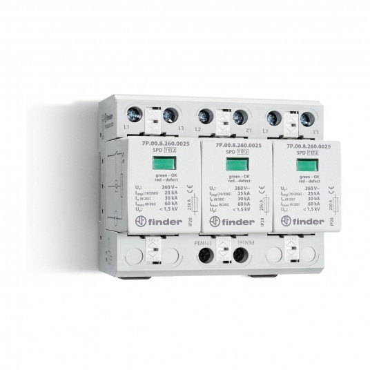 OGRANICZNIK PRZEPIĘĆ KAT. B+C , UP - 1,5KV, NOMINALNE NAPIĘCIE -zdjęcie numer 1