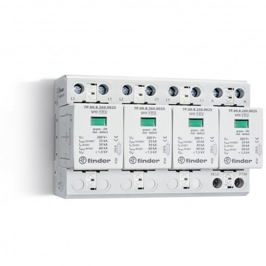 OGRANICZNIK PRZEPIĘĆ KAT. B+C, UP - 1,5KV, NOMINALNE NAPIĘCIE -zdjęcie numer 1