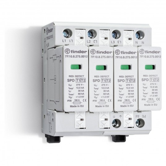 OGRANICZNIK PRZEPIĘĆ KAT. B, UP - 1,2KV, NOMINALNE NAPIĘCIE ROBOCZE -zdjęcie numer 1