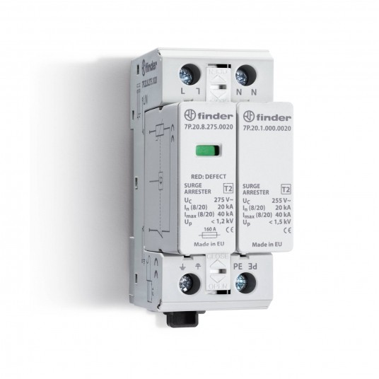 OGRANICZNIK PRZEPIĘĆ KAT. C, UP -1,2/1,5KV, NOMINALNE -zdjęcie numer 1