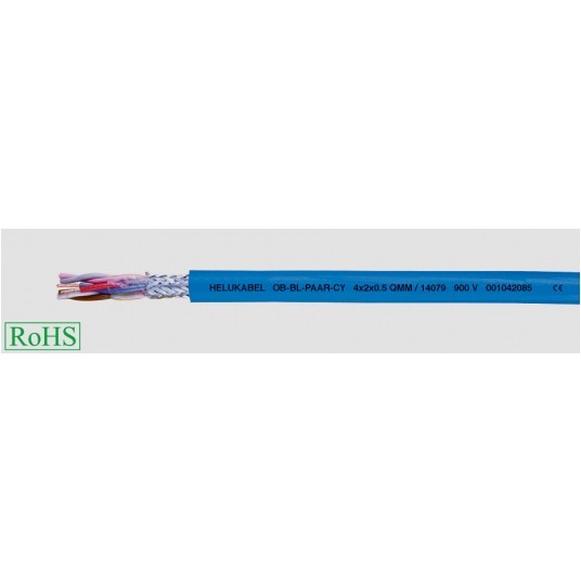 OZ-BL-P-CY 4x2x0,75mm KABEL -zdjęcie numer 1