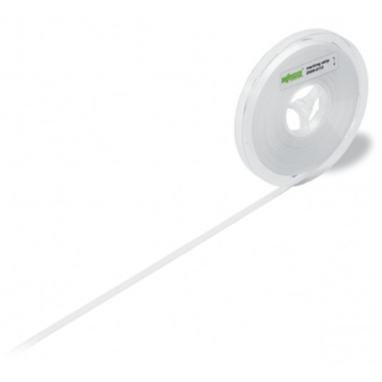 Oznacznik szer. 11 mm białe 50 m/rolka -zdjęcie numer 1