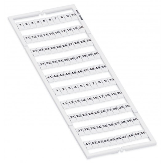 OZNACZNIKI 1-50 OZNACZNIKI szerokość 5mm -zdjęcie numer 1