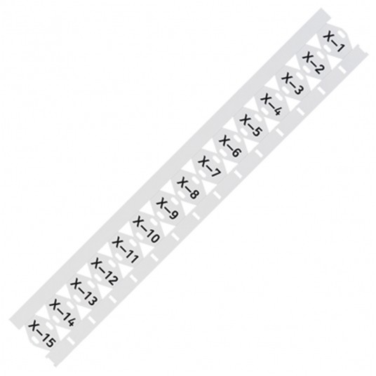 OZNACZNIKI 25x20 BIAŁE 500/ROLKA NA OPASKĘ ZACISKOWĄ -zdjęcie numer 1