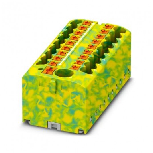 P.PTFIX 6/18X2,5GNYE Blok rozdzielacza -zdjęcie numer 1