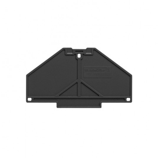 PAP PRV/PPV4 SW Płyta zamykająca, czarny, 3 mm -zdjęcie numer 1