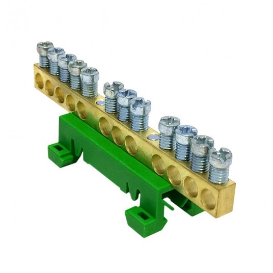 PE12 LISTWA ZACISKOWA UZIEMIAJĄCA 12X16MM -zdjęcie numer 1