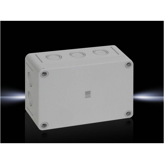 PK OBUDOWA 130x94x57mm OBUDOWA Z SZARĄ POKRYWĄ OP=4SZ -zdjęcie numer 1