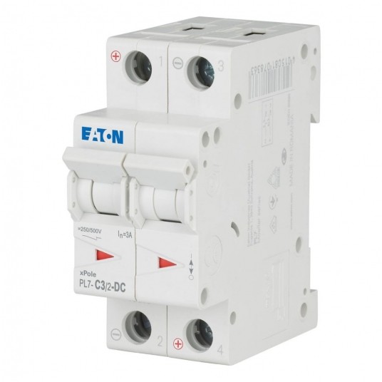 PL7-C3/2-DC WYŁĄCZNIK NADPRĄDOWY 10KA DC -zdjęcie numer 1