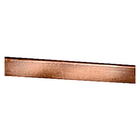 PŁASKA SZYNA MIEDZIANA 20 X 10MM OK. 2M DŁ -zdjęcie numer 1