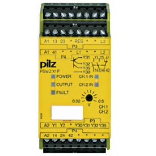 PNOZ X1P 0,5V/24-240VACDC 2N/O 1N/C 2SO -zdjęcie numer 1