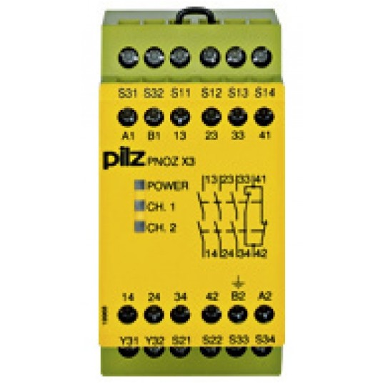 PNOZ X3 24VDC 3n/o 1n/c 1so PRZEKAŹNIK -zdjęcie numer 1