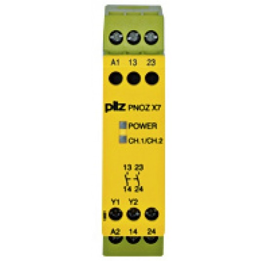 PNOZ X7 24VAC/DC 2n/o PRZEKAŹNIK -zdjęcie numer 1