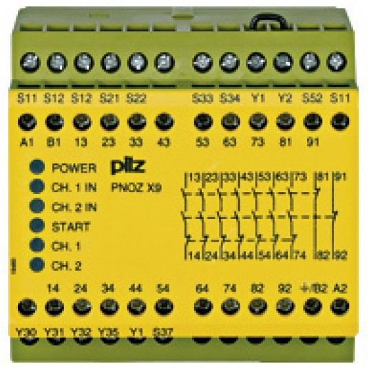 PNOZ X9 230VAC 24VDC 7n/o 2n/c 2so PRZEKAŹNIK -zdjęcie numer 1