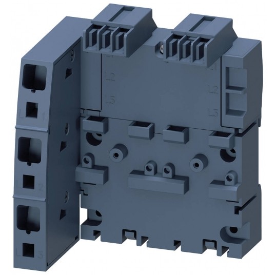 PODSTAWA DLA 2 WYŁ. SIL., ZAW. 3RV29176A Z LEWOSTRONNYM WYPR. ZASILANIA -zdjęcie numer 1