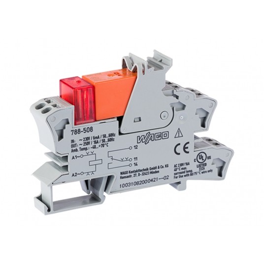 PODSTAWKA Z PRZEKAŹNIKIEM 230VAC 1P -zdjęcie numer 1