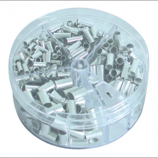 POJEMNIK Z TULEJKOWYMI KOŃC KOŃCÓWKA -zdjęcie numer 1