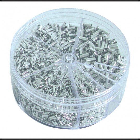 POJEMNIK Z TULEJKOWYMI KOŃC KOŃCÓWKA -zdjęcie numer 1