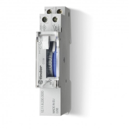 PROGRAMATOR DOBOWY MECH. 1P 16A 230V AC, BEZ REZERWY CZASOWEJ -zdjęcie numer 1