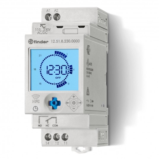 PROGRAMATOR TYGODNIOWY/DOBOWY ELEKTRONICZNY, 1P, 230V AC -zdjęcie numer 1