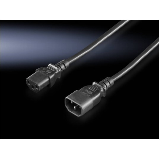 Przedłużacz, 230 V, C14+C13 -zdjęcie numer 1