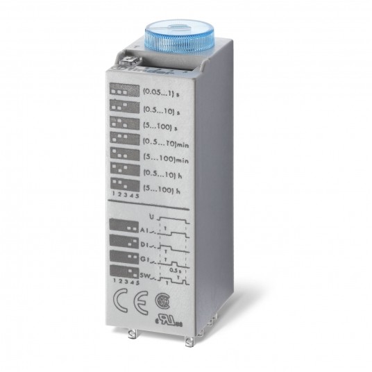 PRZEKAŹNIK CZASOWY 2P 10A 110-125V AC/DC, WIELOFUNKCYJNY AI, DI, SW, GI -zdjęcie numer 1