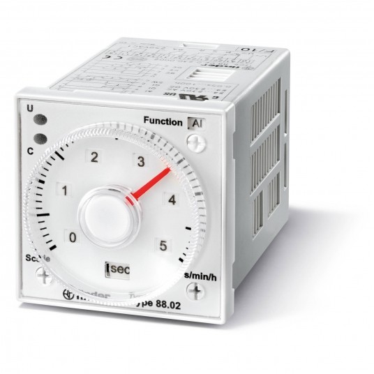 PRZEKAŹNIK CZASOWY 2P 8A 24-230V AC/DC, WIELOFUNKCYJNY AI, DI, GI, -zdjęcie numer 1