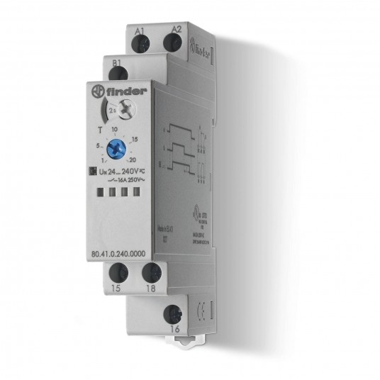PRZEKAŹNIK CZASOWY JEDNOFUNKCYJNY BE,ZAKRESY CZASOWE OD 0,1S DO -zdjęcie numer 1
