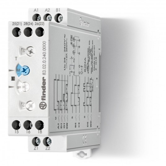 PRZEKAŹNIK CZASOWY WIELOFUNKCYJNY AI, DI, GI, SW,BE, CE, DE, WD, -zdjęcie numer 1