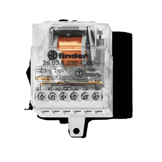 PRZEKAŹNIK IMPULSOWY 1Z+1R 10A 12V AC -zdjęcie numer 1