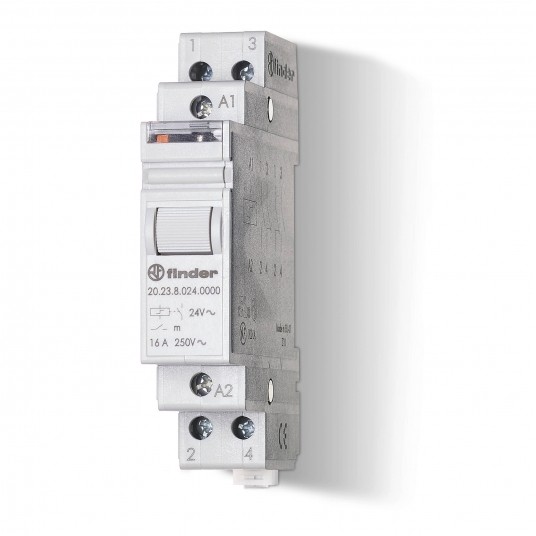 PRZEKAŹNIK IMPULSOWY 1Z+1R 16A 12V AC, STYK AGSNO2 -zdjęcie numer 1