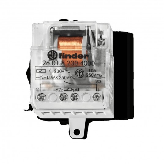 PRZEKAŹNIK IMPULSOWY "KROKOWY" 1Z 10A 250V, CEWKA XXX* VAC, MONTAŻ -zdjęcie numer 1