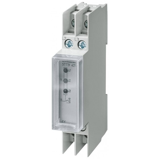 PRZEKAŹNIK KONTROLI FAZ SYGNAL. 1 CO PRZEKAŹNIK -zdjęcie numer 1