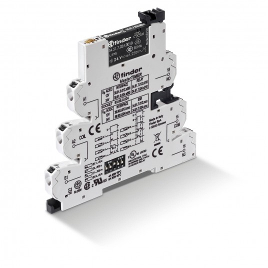PRZEKAŹNIKOWY MODUŁ SPRZĘGAJĄCY 6,2MM MASTERTIMER - PRZEK. CZASOWY -zdjęcie numer 1