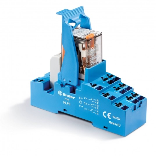 PRZEKAŹNIKOWY MODUŁ SPRZĘGAJĄCY SERII 58 3P 10A 24 V DC -zdjęcie numer 1