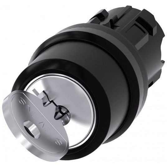 PRZEŁĄCZNIK Z KLUCZEM , 22MM, OKRĄGŁY -zdjęcie numer 1