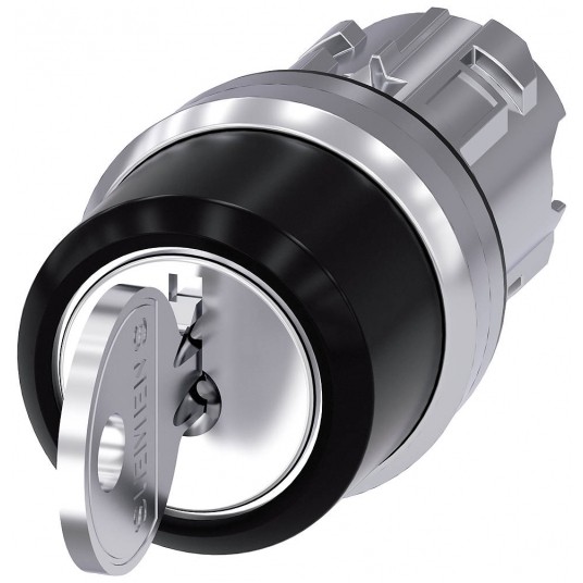 PRZEŁĄCZNIK Z KLUCZEM RONIS, 22MM, OKRĄGŁY NR ZAMKA SB30, Z 2 KLUCZAMI, 3 -zdjęcie numer 1