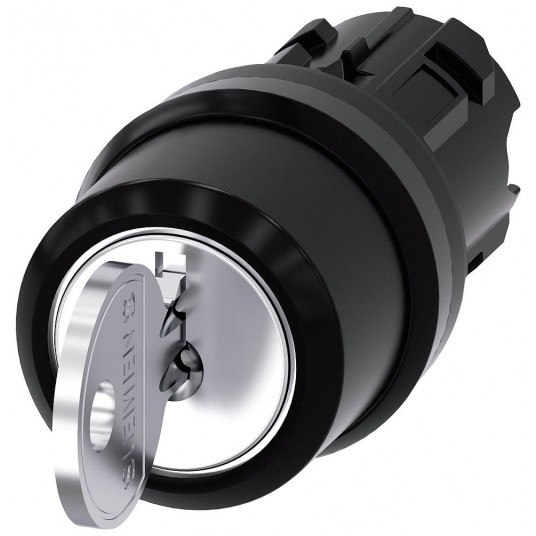 PRZEŁĄCZNIK Z KLUCZEM RONIS, 22MM, OKRĄGŁY NR ZAMKA SB30, Z 2 KLUCZAMI, 3 -zdjęcie numer 1