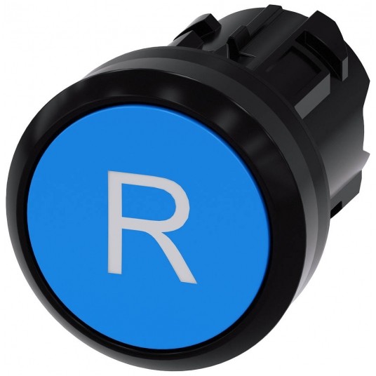 PRZYCISK D-B-X6 NIEBIESKI NIEPODŚWIETLANY -zdjęcie numer 1