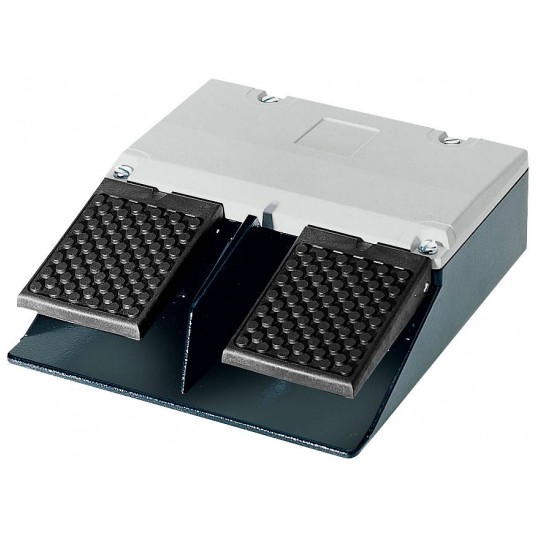 PRZYCISK NOŻNY, 2 PEDAŁOWY, WEJŚCIE KABL. M20X1.5, BEZ IP65, 2NO+2NC -zdjęcie numer 1