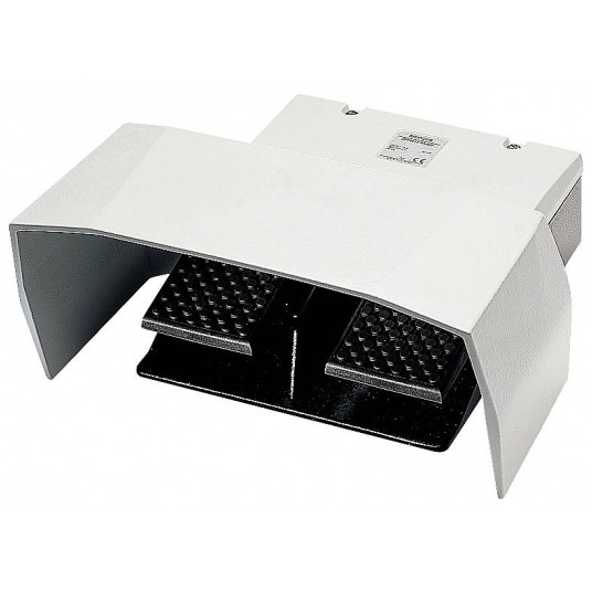 PRZYCISK NOŻNY, 2 PEDAŁOWY, WEJŚCIE KABLOW M20X1.5, Z IP65, 2NO+2NC, -zdjęcie numer 1