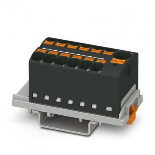 PTFIX 10/12X4-NS35 BK Blok rozdzielacza -zdjęcie numer 1