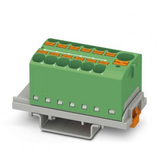 PTFIX 10/12X4-NS35 GN Blok rozdzielacza -zdjęcie numer 1