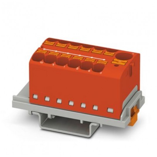 PTFIX 10/12X4-NS35 RD Blok rozdzielacza -zdjęcie numer 1