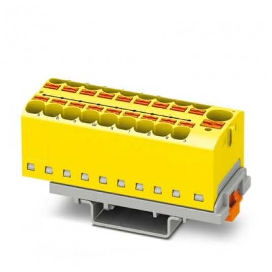 PTFIX 10/18X4 NS35 YE Blok rozdzielacza -zdjęcie numer 1