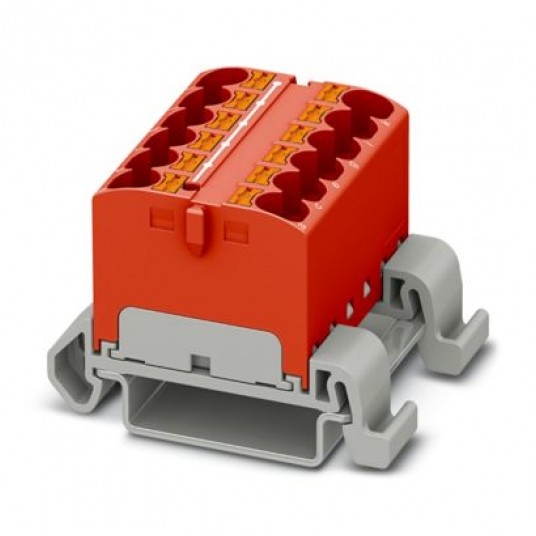 PTFIX 12X4-NS35A RD Blok rozdzielacza -zdjęcie numer 1