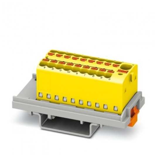 PTFIX 4/18X1,5‑NS35 YE Blok rozdzielacza -zdjęcie numer 1